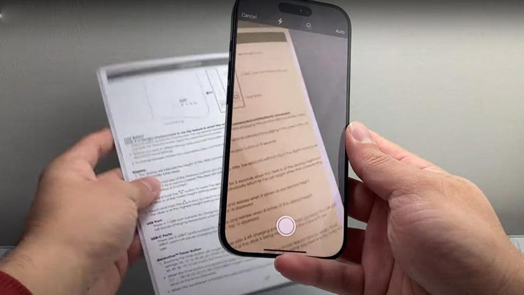 Built-in Document Scanner