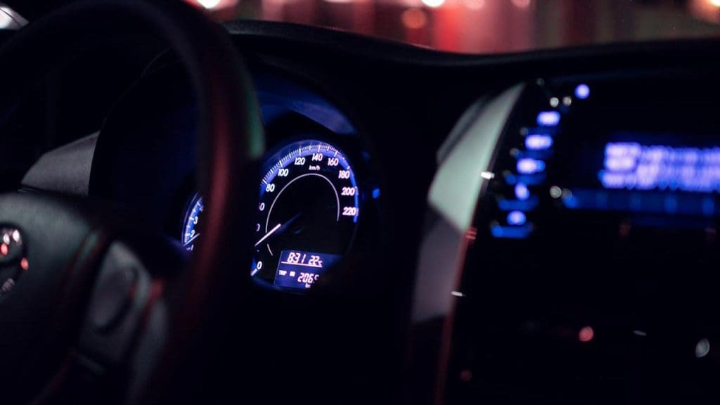 Distracting Interior Light Displays