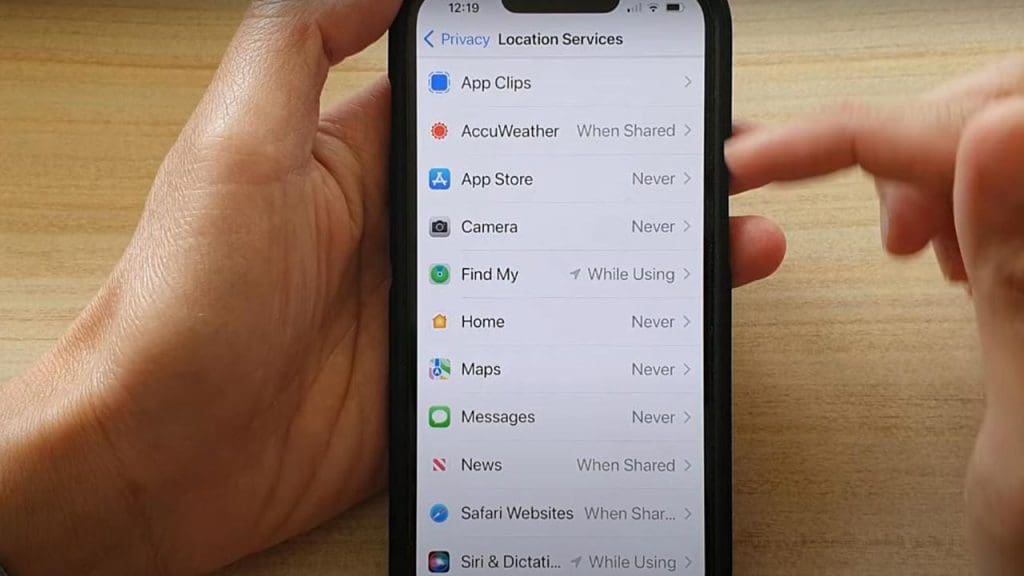 Quick Access to App Settings