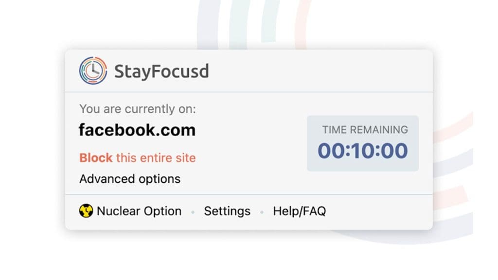 StayFocusd: Control Your Time Online