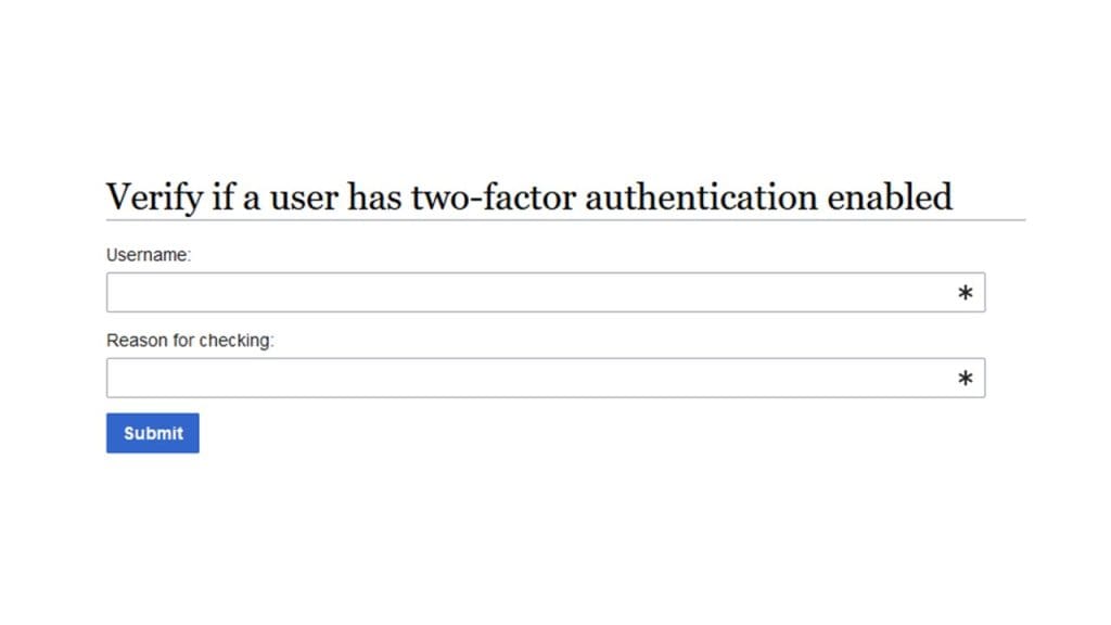 Two-Factor Authentication