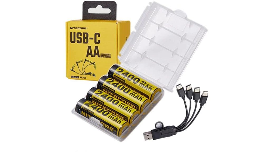 USB-C Rechargeable Batteries