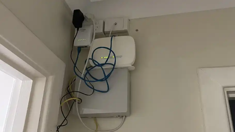 In a Corner or Behind Furniture