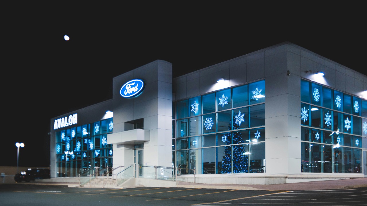 Image Credit: white concrete building at night — Erik Mclean