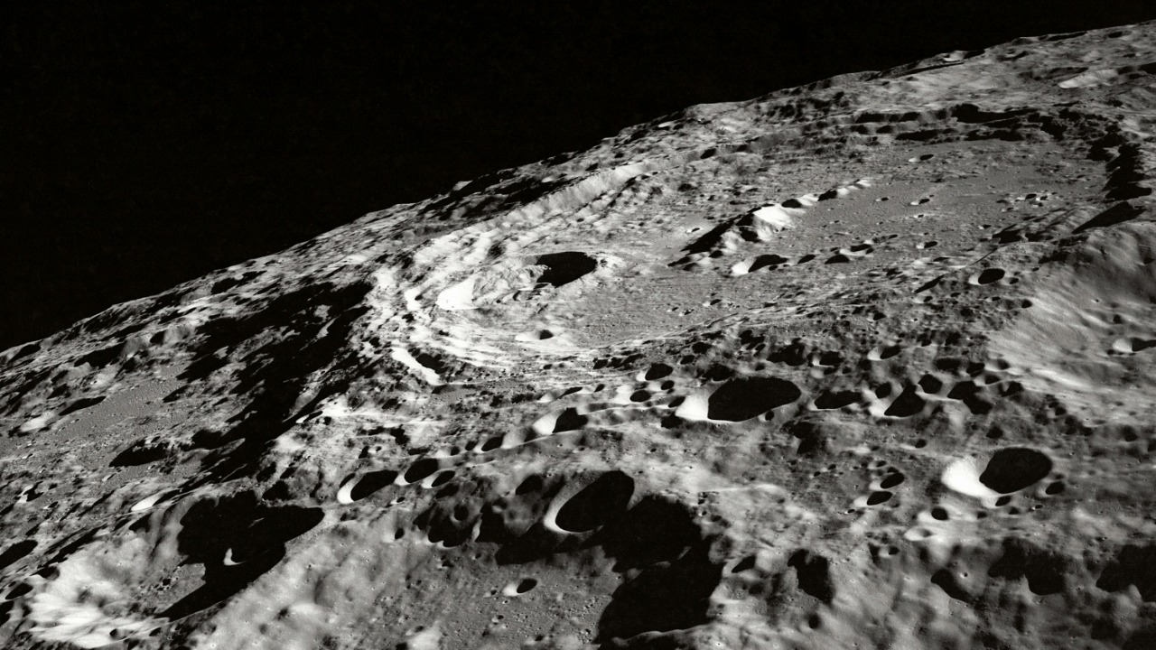Image Credit: photo of moon surface — NASA