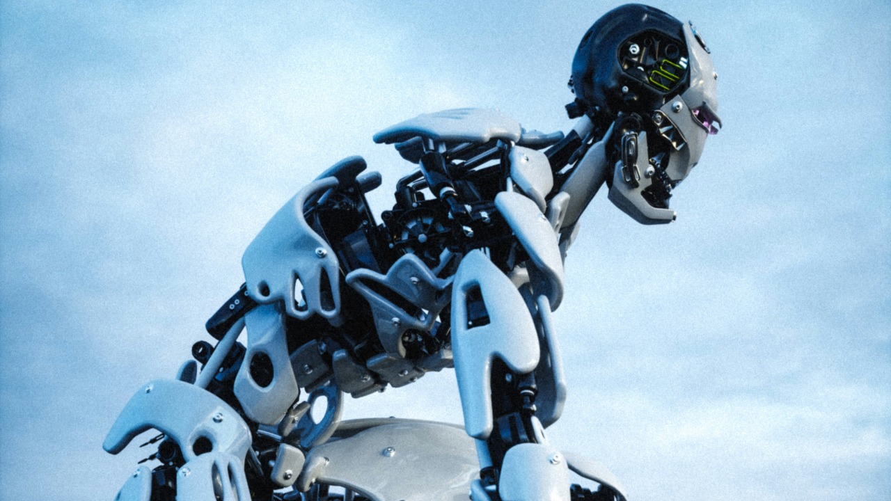 Image Credit: a robot that is standing in the water — Cash Macanaya