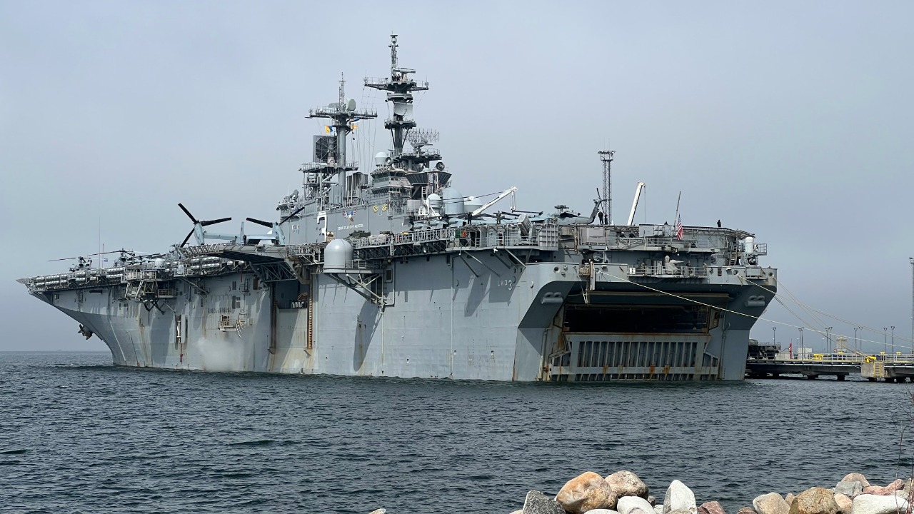 Image Credit: a large ship in the water — Dmitri Sobolevski