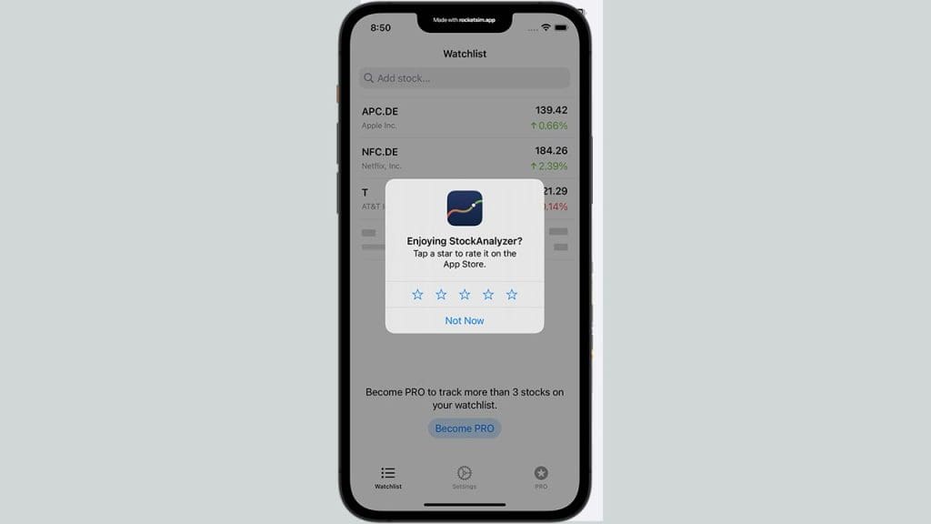 In-App Ratings & Reviews