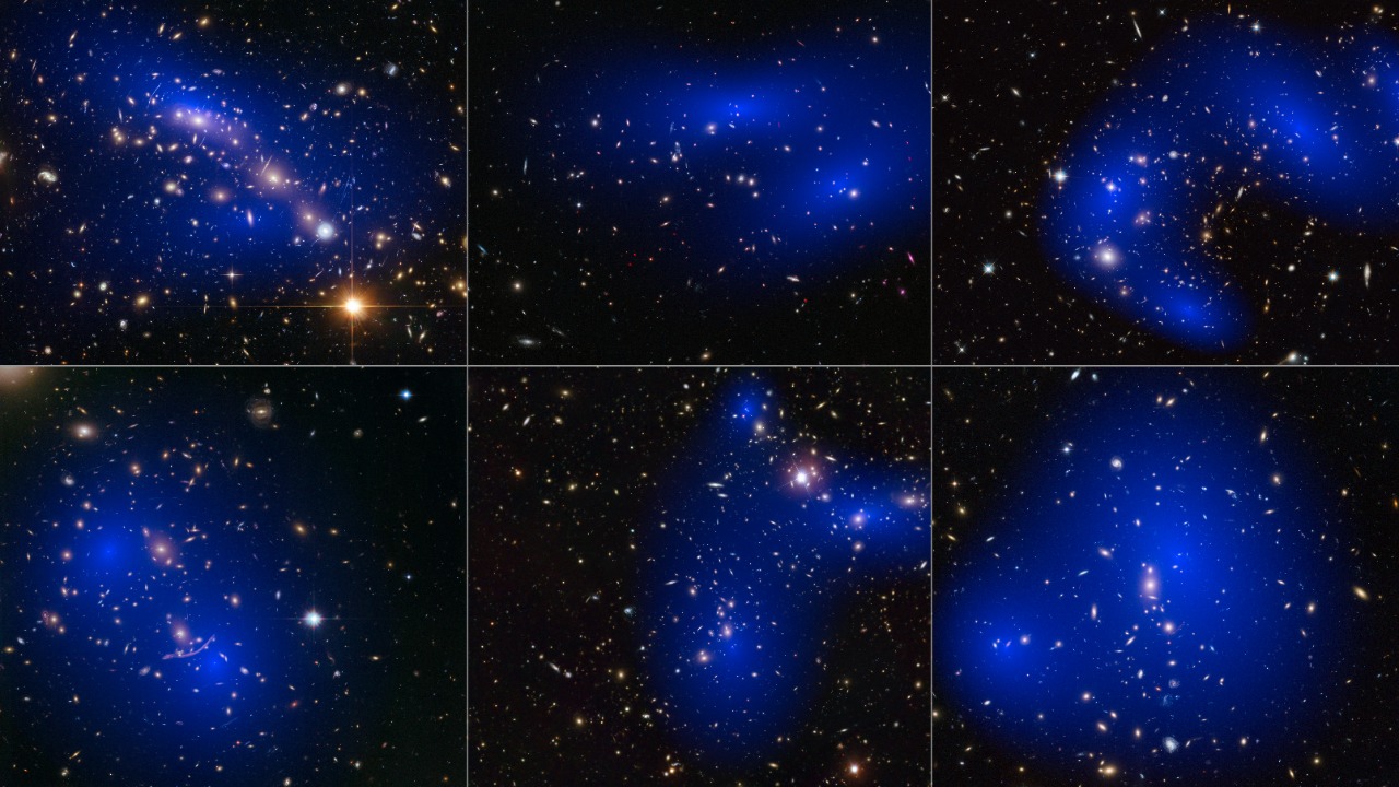 Image Credit: NASA, ESA, D. Harvey (École Polytechnique Fédérale de Lausanne, Switzerland), R. Massey (Durham University, UK), the Hubble SM4 ERO Team, ST-ECF, ESO, D. Coe (STScI), J. Merten (Heidelberg/Bologna), HST Frontier Fields, Harald Ebeling(University of Hawaii at Manoa), Jean-Paul Kneib (LAM)and Johan Richard (Caltech, USA) - CC BY 4.0/Wiki Commons