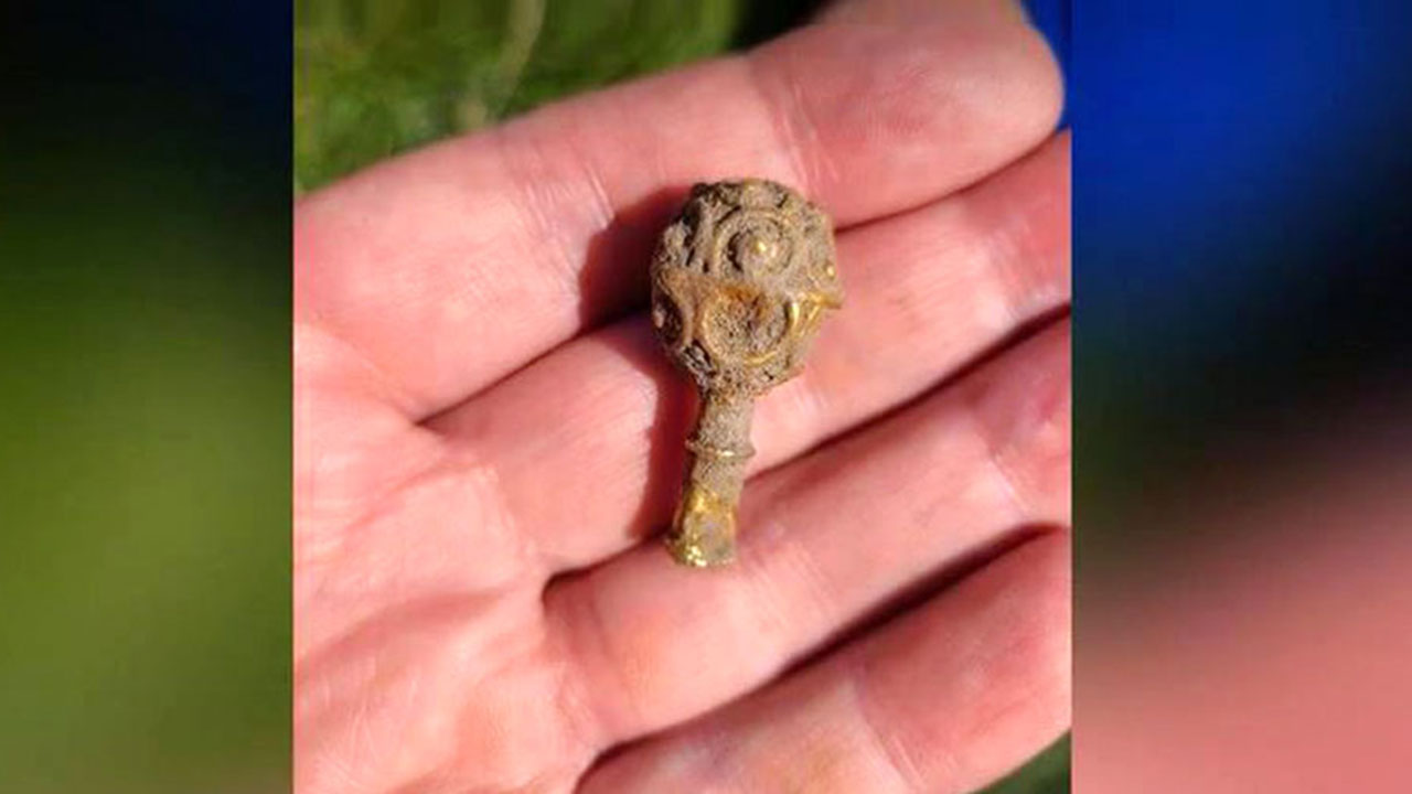 Florida student unearths rare gold at ancient archaeological site