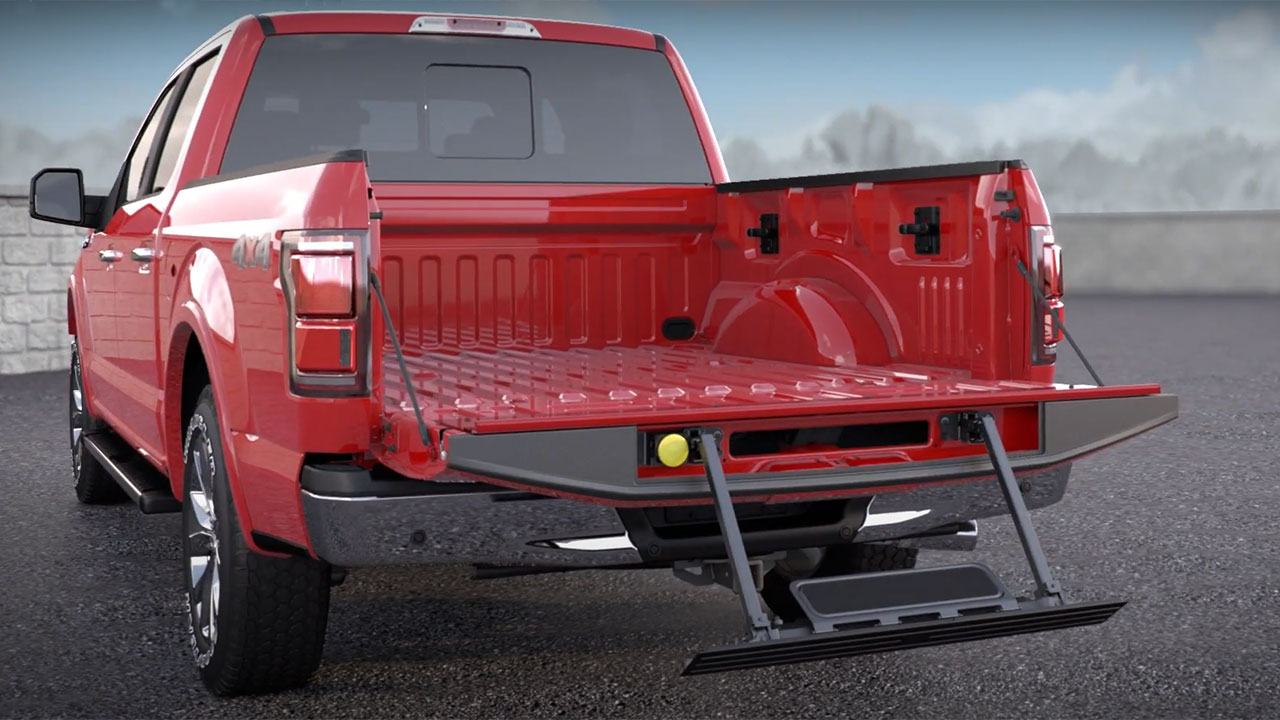 Integrated Tailgate Step