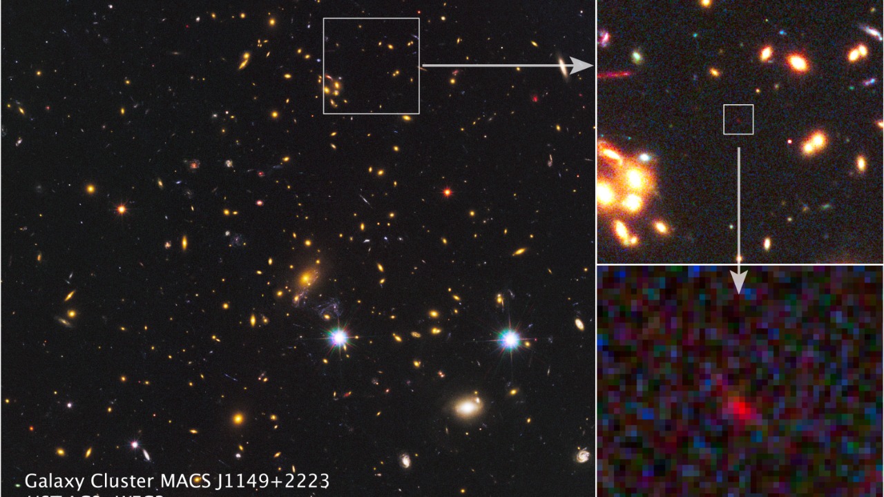 Image Credit: NASA, ESA, W. Zheng (JHU), M. Postman (STScI), and the CLASH Team - Public domain/Wiki Commons