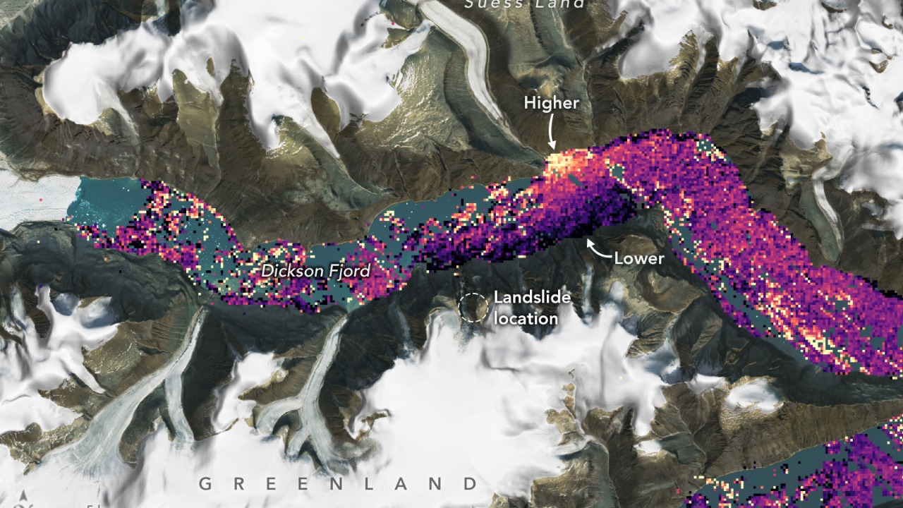 Image Credit: NASA Earth Observatory image by Lauren Dauphin, using SWOT data provided by the SWOT science team, Landsat data from the U.S. Geological Survey, and Digital Elevation Model data from ArcticDEM. - Public domain/Wiki Commons
