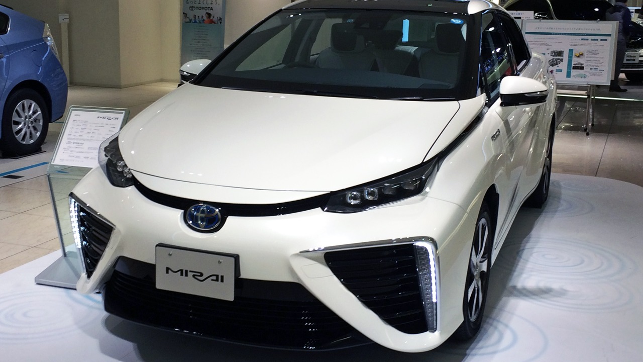 Image Credit: Toyota mirai.JPG: Turbo-myu-z
derivative work: Mariordo - CC BY-SA 4.0/Wiki Commons