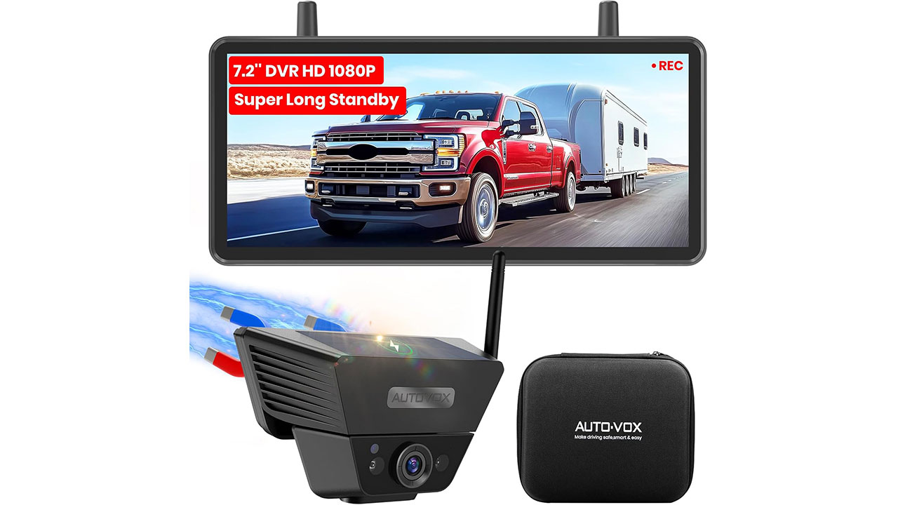 Auto-Vox Solar1 Backup Camera