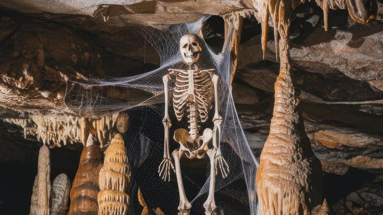 Ten foot tall people found in nevada cave, archaeologists claim