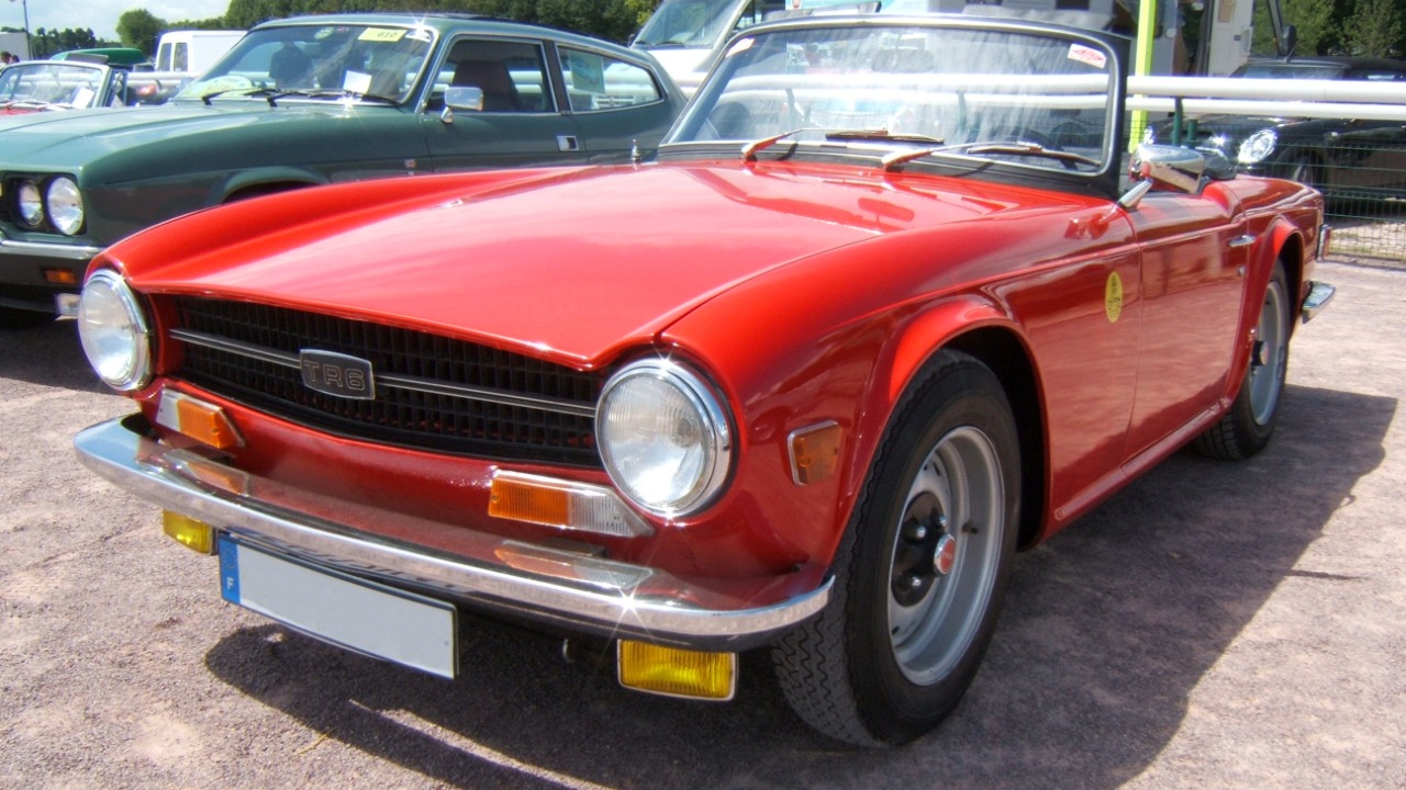 Triumph TR6 — Image Credit: Rundvald - Public domain/Wiki Commons
