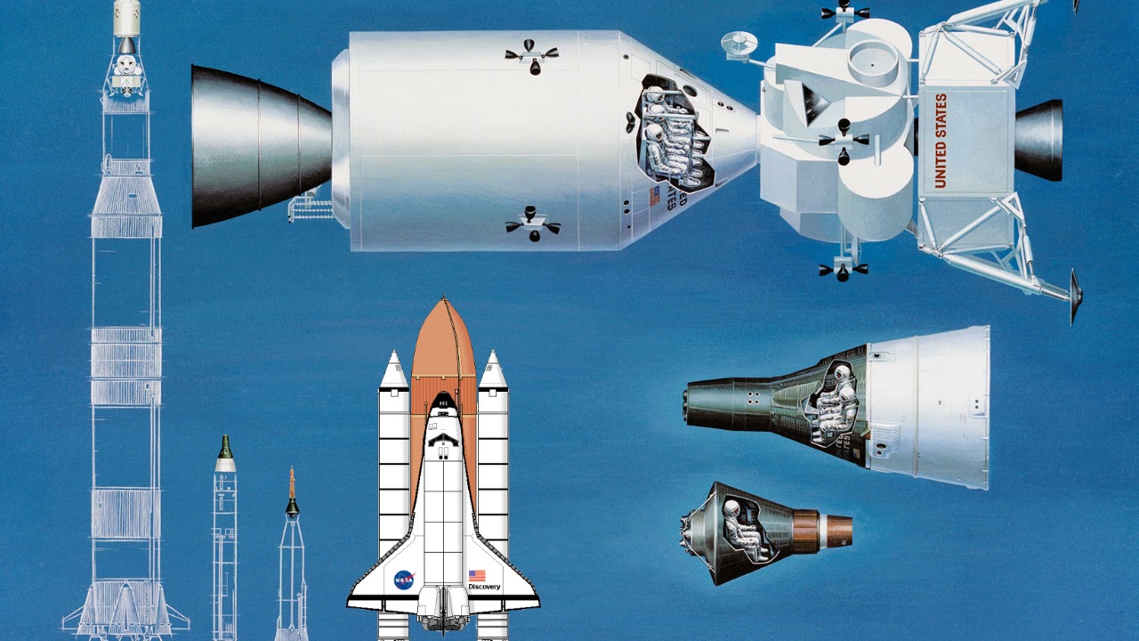 Image Credit: NASA spacecraft comparison.jpg: NASA/Davis Paul Meltzer
derivative work: Soerfm - CC BY-SA 3.0/Wiki Commons