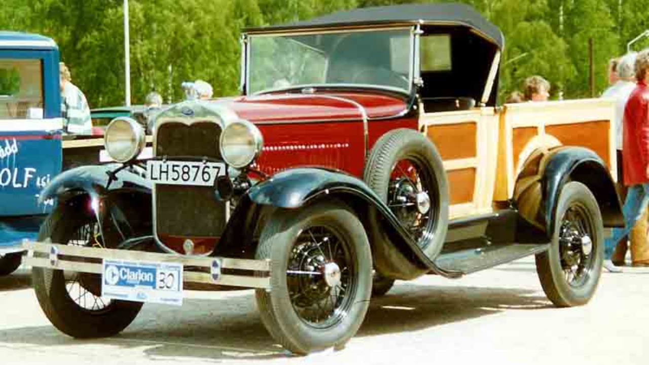 Ford Model A — Image Credit: Lars-Göran Lindgren Sweden - CC BY-SA 3.0/Wiki Commons