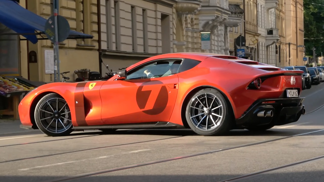 Future Ferrari might sport side exhausts