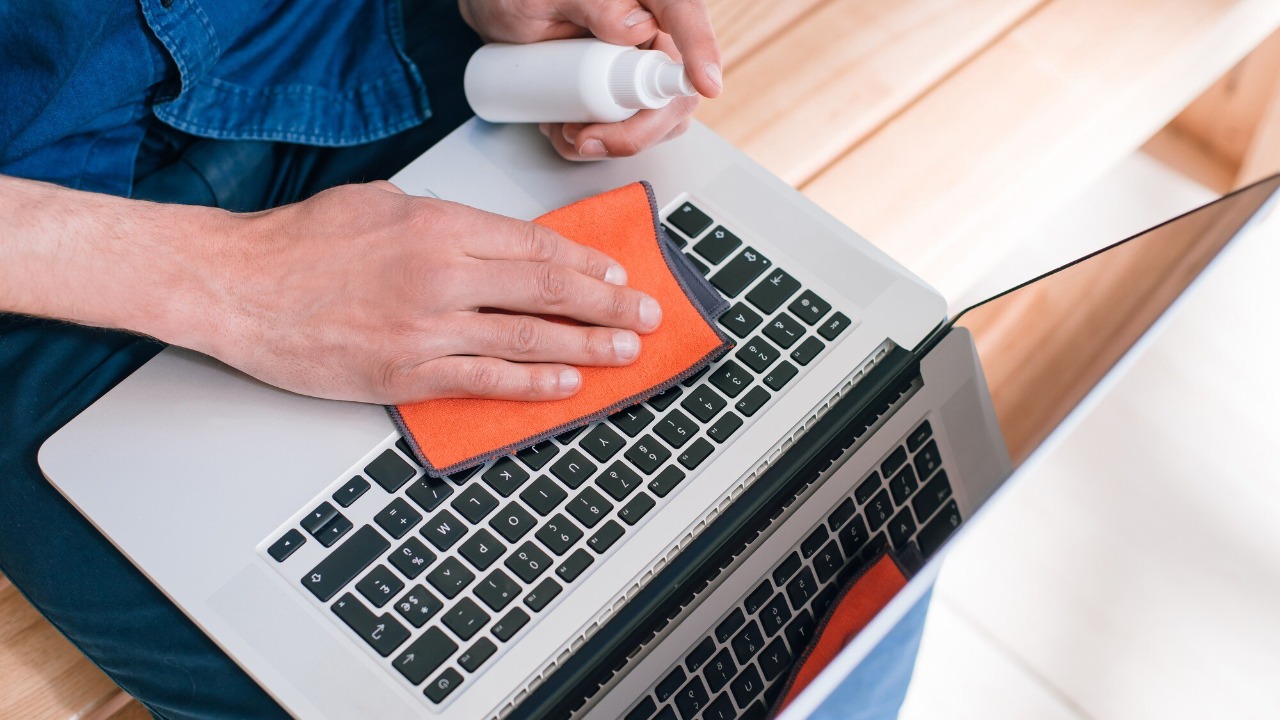 You should clean your computer way more often