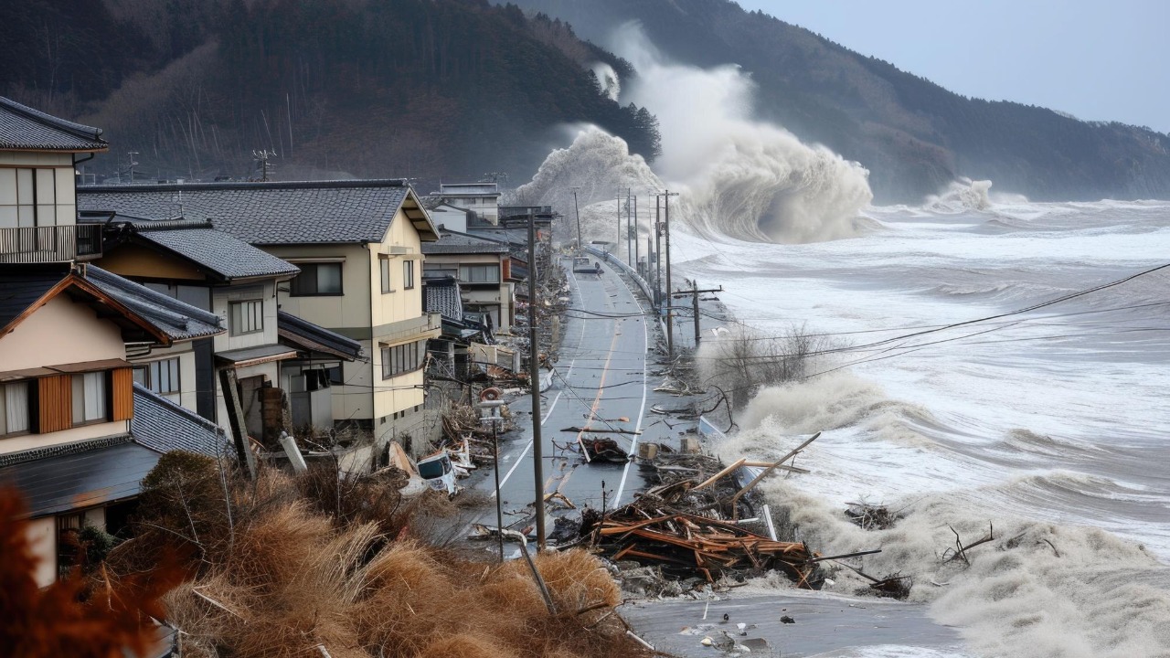 Huge quake hits Japan days after a tsunami warning
