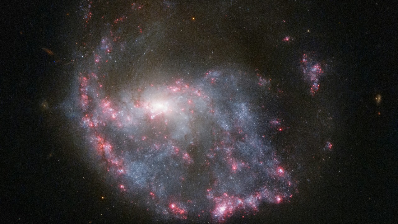 Astronomers find a colossal pinwheel hidden in deep space