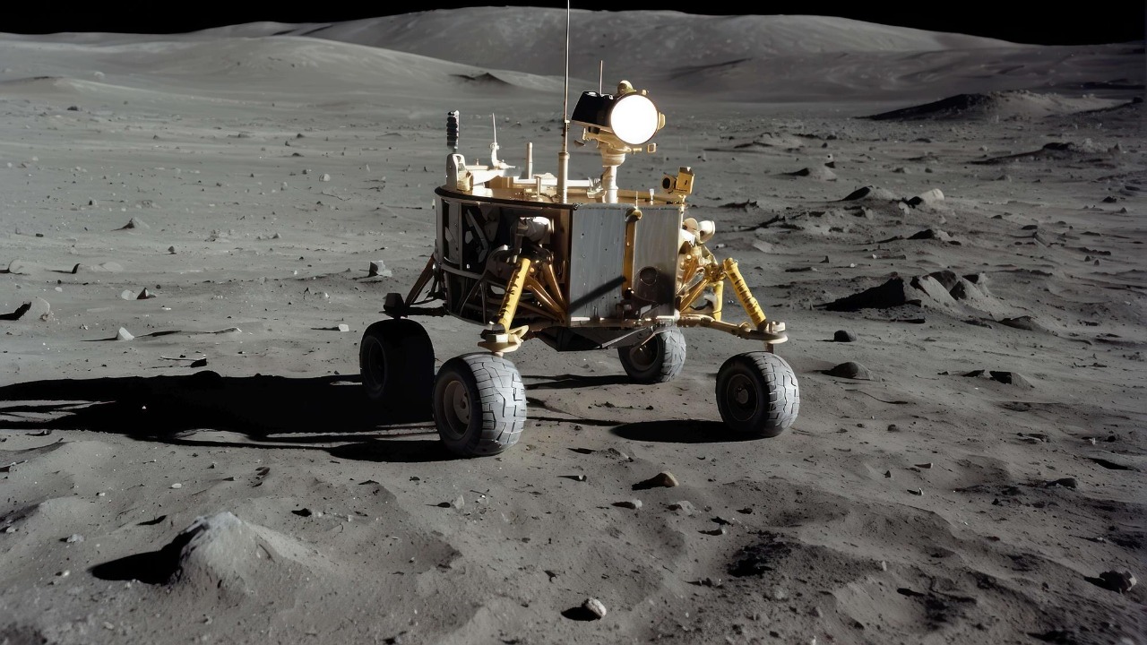 Fireproof airless wheel could power 2-wheeled rovers on the Moon