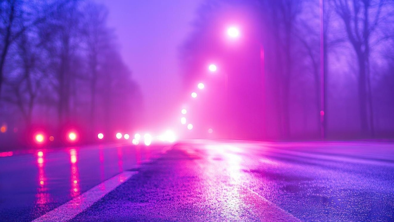 Why streetlights are turning purple and what it means for drivers