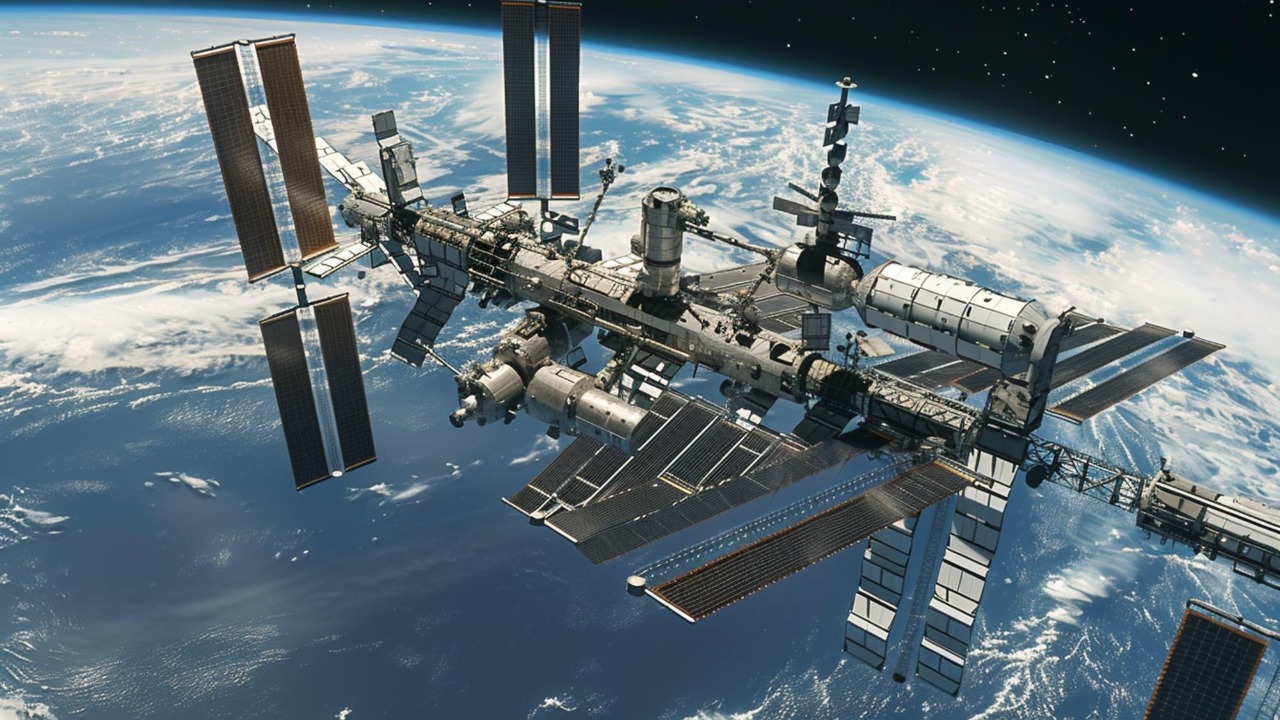 This bonkers new space station unfolds to full size from 1 capsule