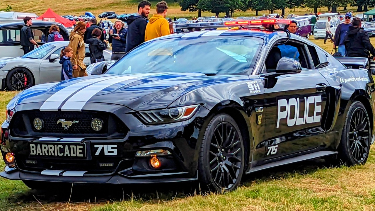 Police are in Mustangs now, good luck trying to outrun them