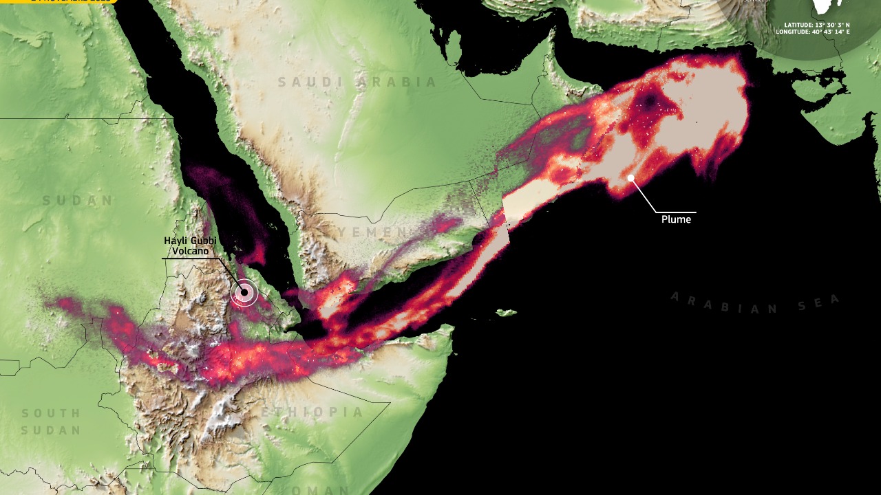 12,000-year dormant volcano explodes in surprise blast, hurling ash 9 miles up