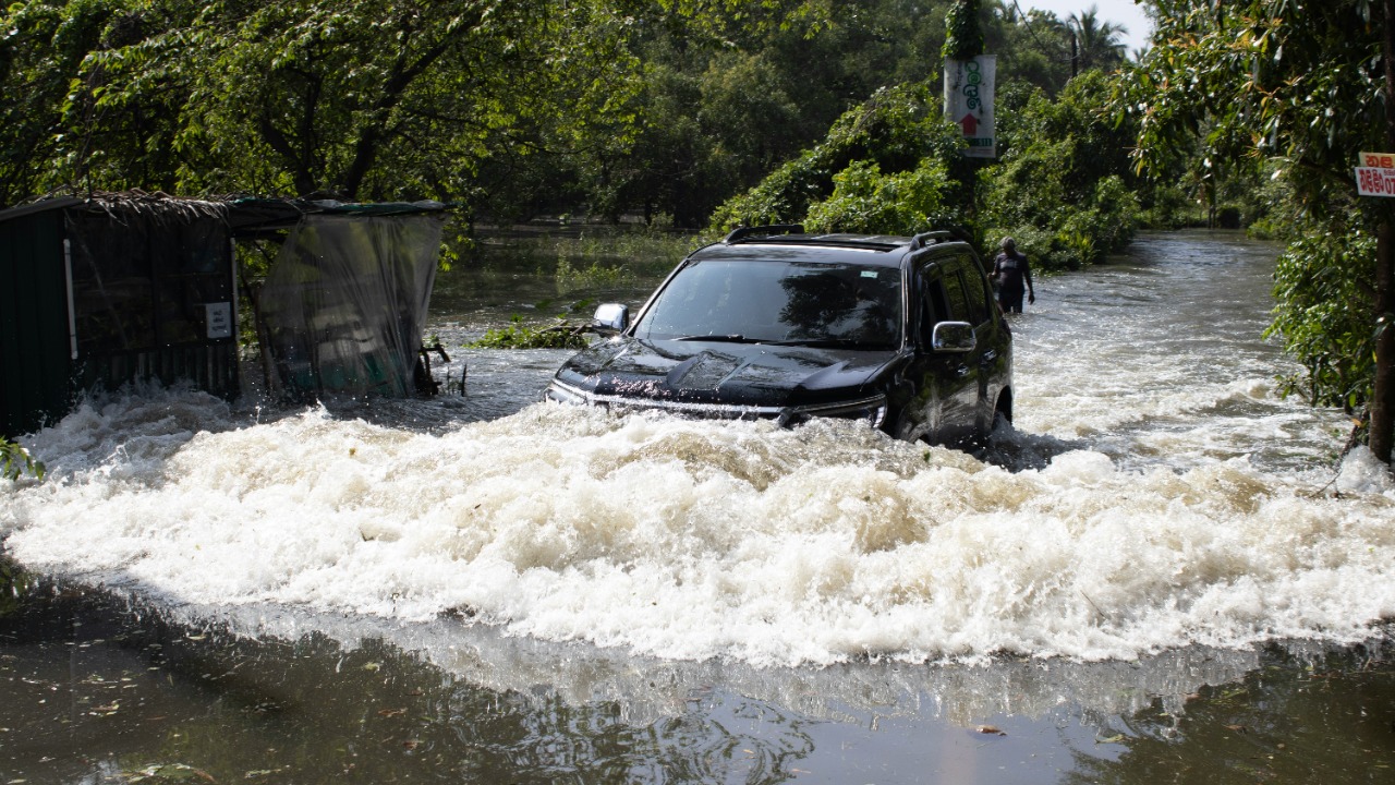 ‘Turn around, don’t drown’: 6 raging rivers slice off roads across 3 states