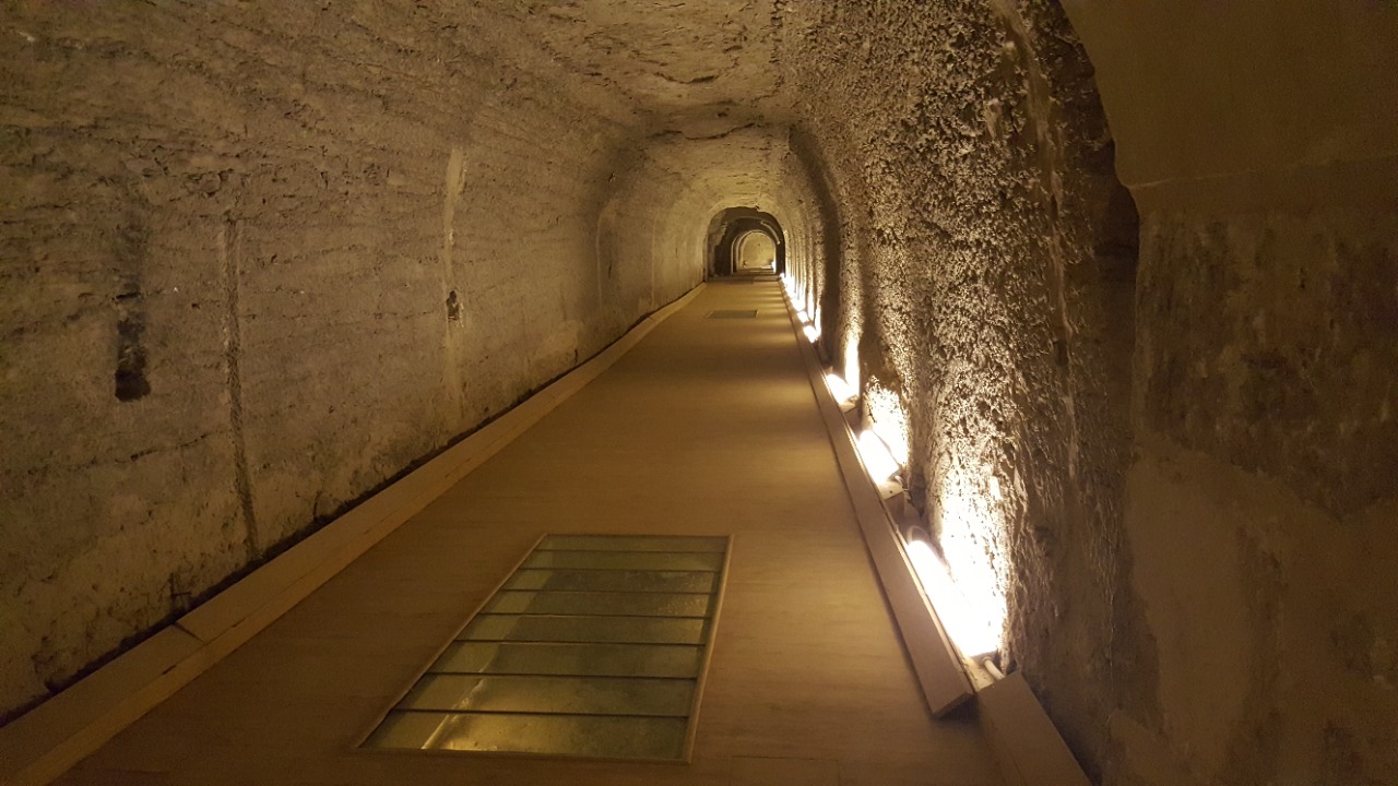 Forbidden granite tech allegedly buried in mysterious Serapeum tunnels