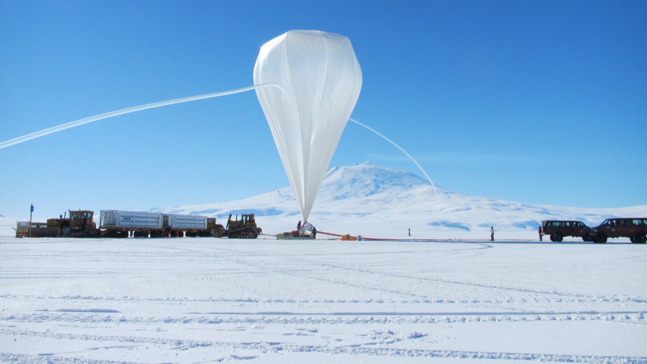 NASA’s giant Antarctica balloons just scored a huge dark matter clue