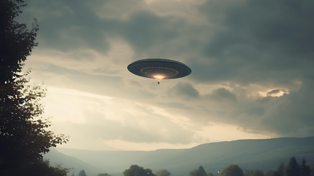 ‘Dorito’ shaped craft over Area 51 ignites wild new UFO mystery