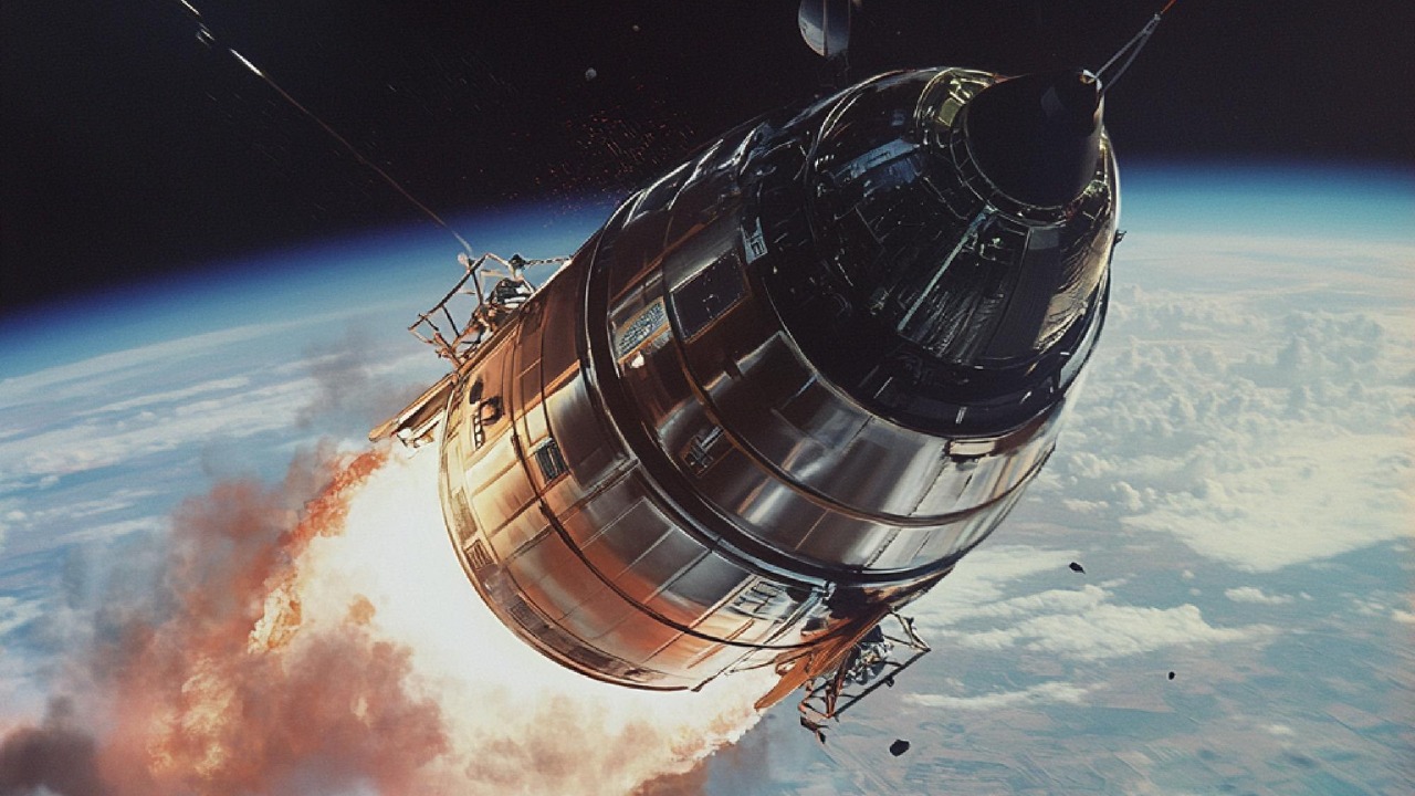 A huge spacecraft hit Earth, and the US Navy took the lead