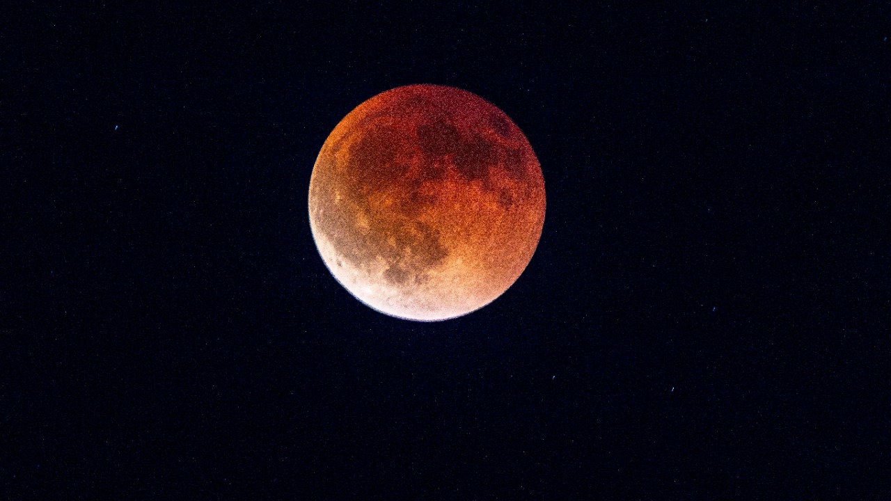 Total lunar eclipse next month will turn the moon blood red