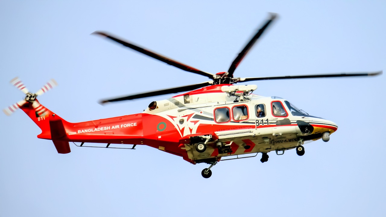 Leonardo AW139 — Image Credit: Md Shaifuzzaman Ayon - CC BY-SA 4.0/Wiki Commons