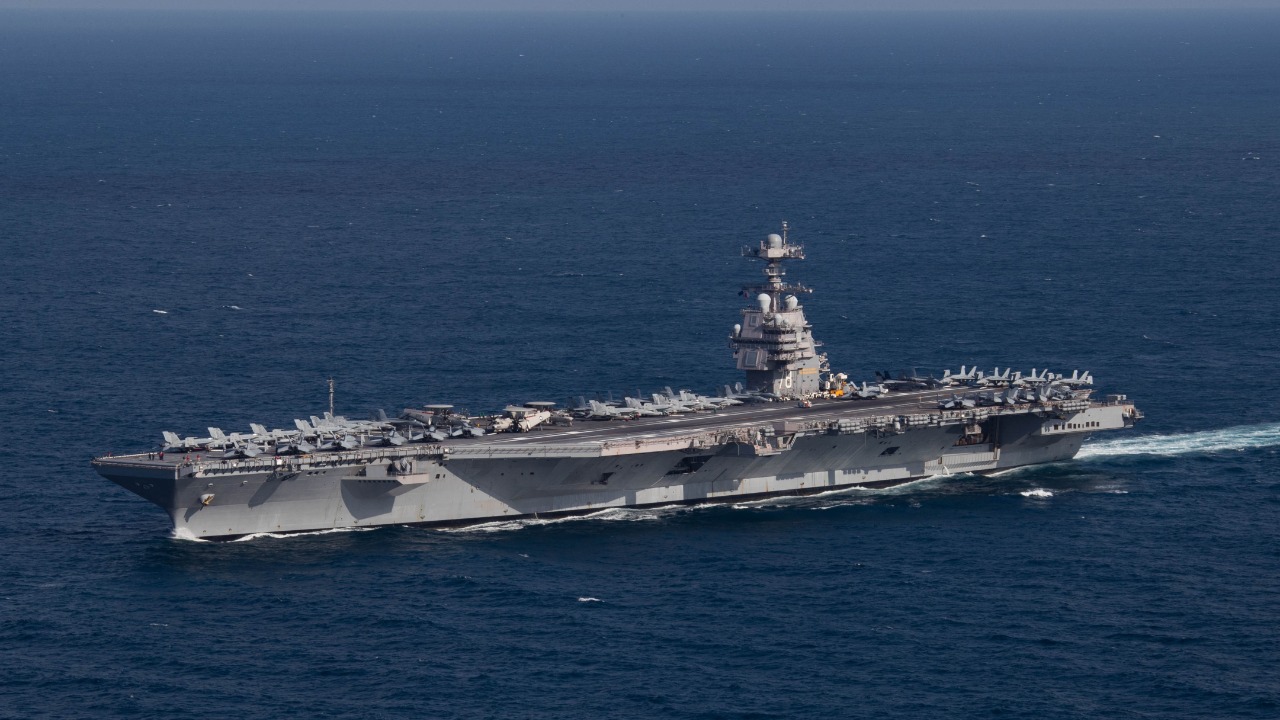 USS Gerald R. Ford — Image Credit: U.S. Navy photo by Mass Communication Specialist 2nd Class - Public domain/Wiki Commons