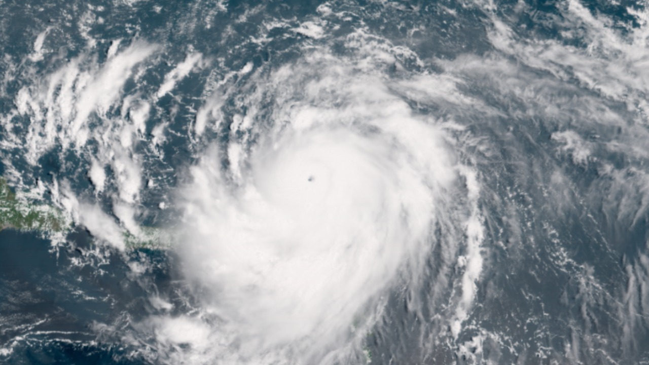 Hurricane Erin (2025) — Image Credit: GOES-East ABI Imagery - Public domain/Wiki Commons