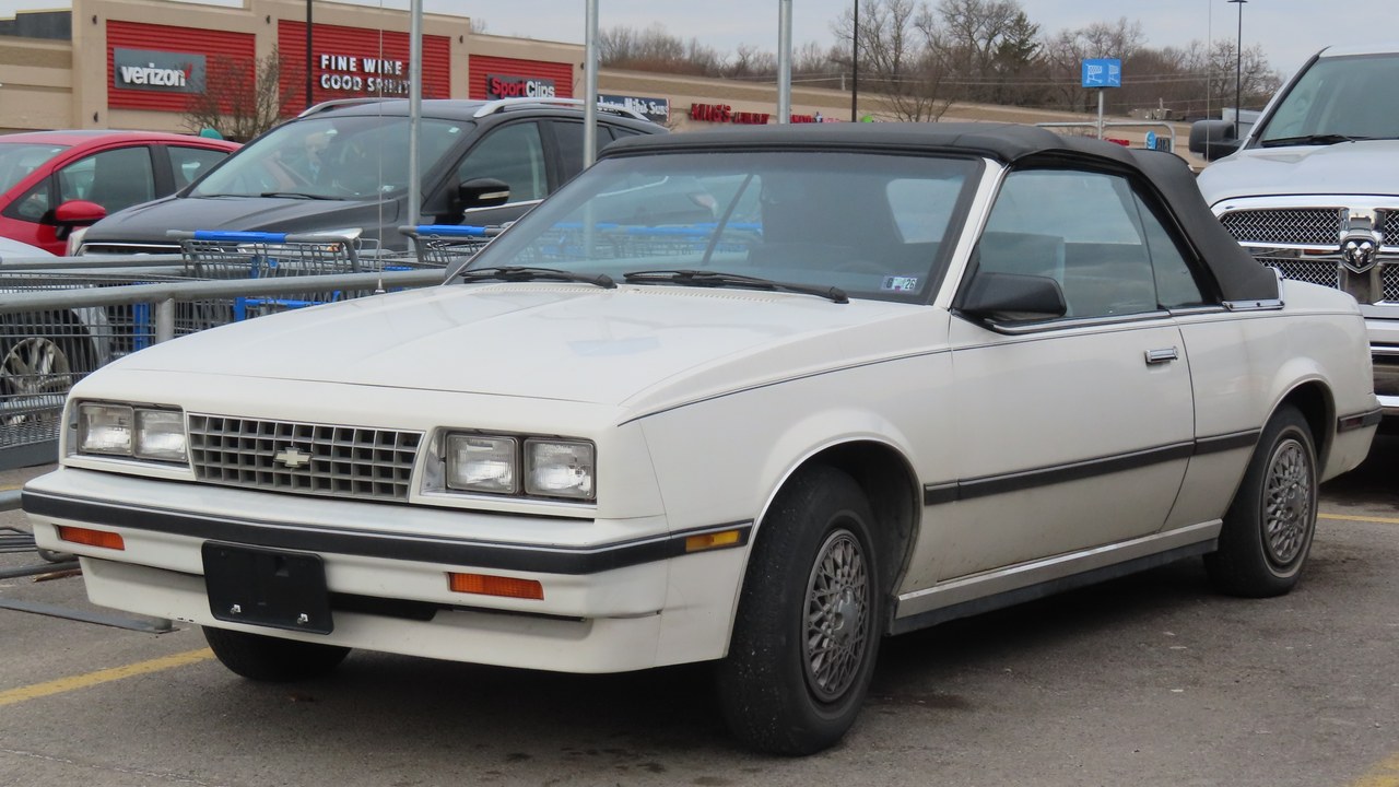 Chevrolet Cavalier — Image Credit: MercurySable99 - CC BY-SA 4.0/Wiki Commons