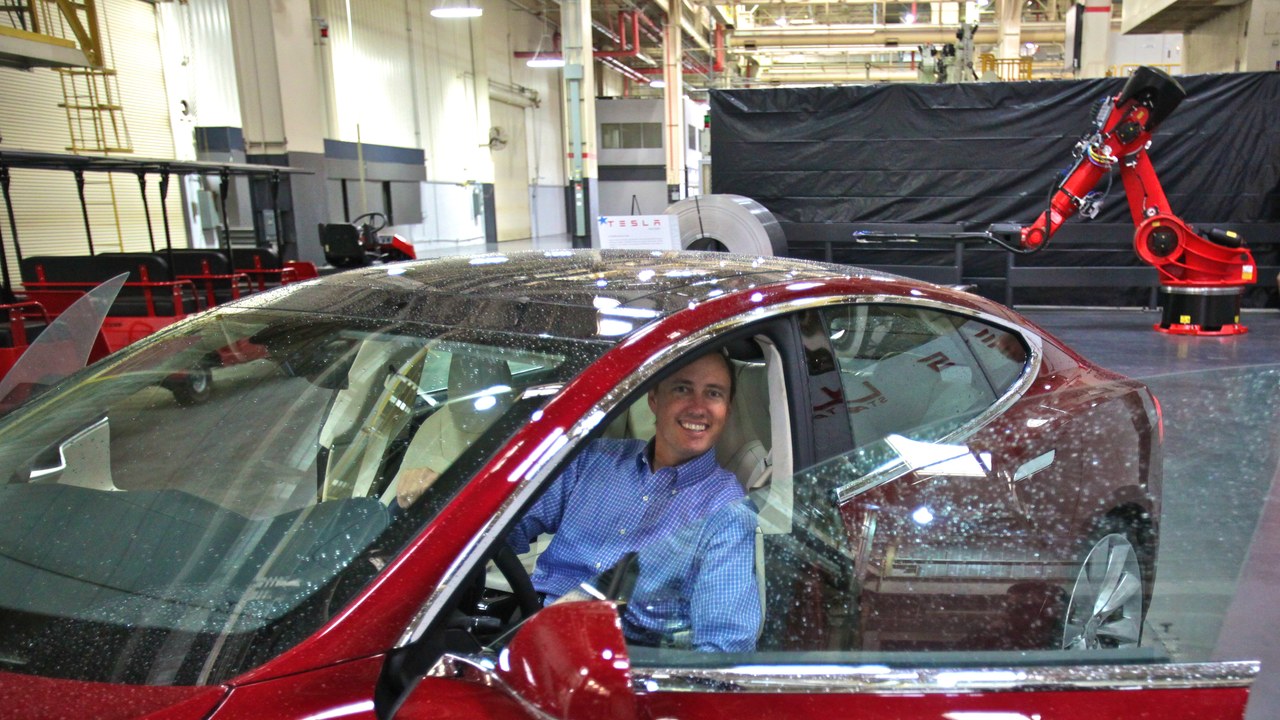 Tesla Model S — Image Credit: Steve Jurvetson from Los Altos, USA - CC BY 2.0/Wiki Commons