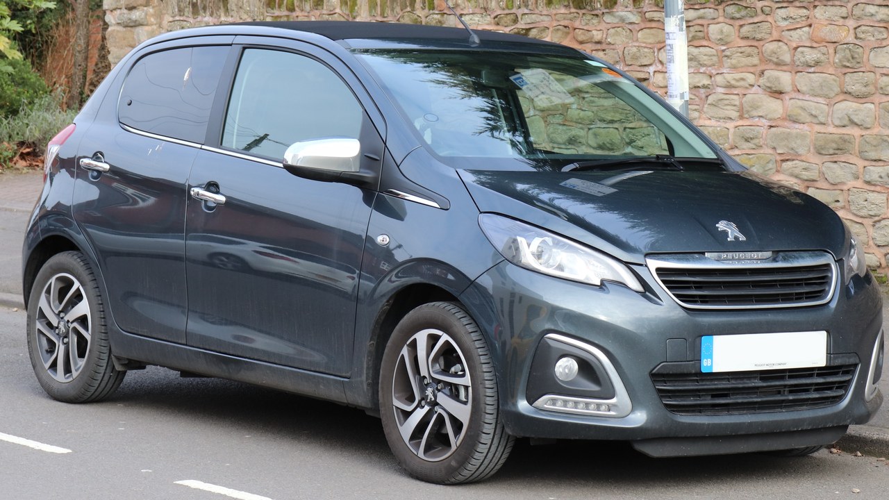 Peugeot 108 — Image Credit: Vauxford - CC BY-SA 4.0/Wiki Commons