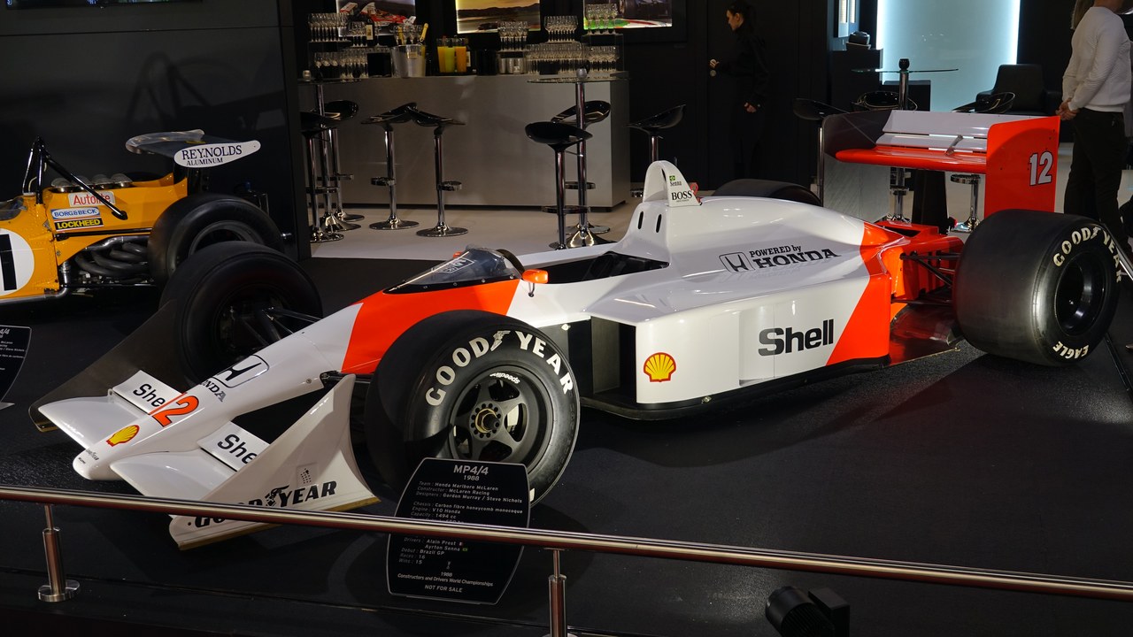 McLaren MP4/4 — Image Credit: Yannick Leclercq - CC BY-SA 4.0/Wiki Commons