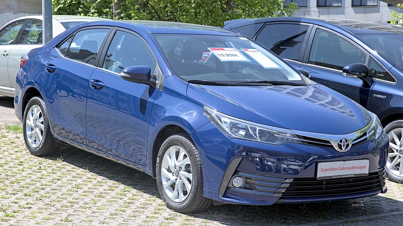 Toyota Corolla — Image Credit: Alexander Migl - CC BY-SA 4.0/Wiki Commons