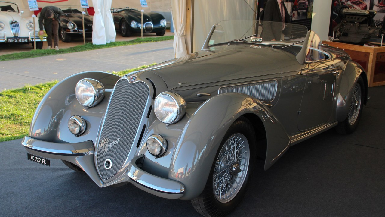 Alfa Romeo 8C — Image Credit: MrWalkr - CC BY-SA 4.0/Wiki Commons