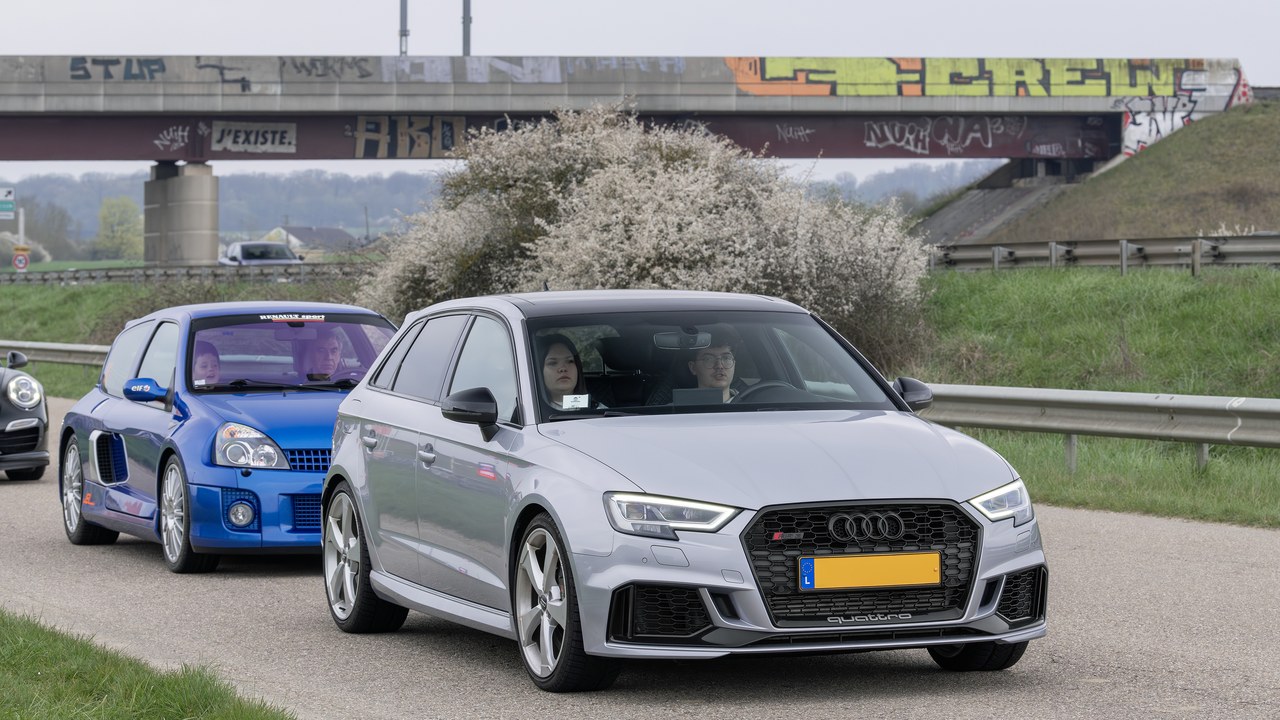 Audi RS3 — Image Credit: Alexandre Prevot from Nancy, France - CC BY-SA 4.0/Wiki Commons