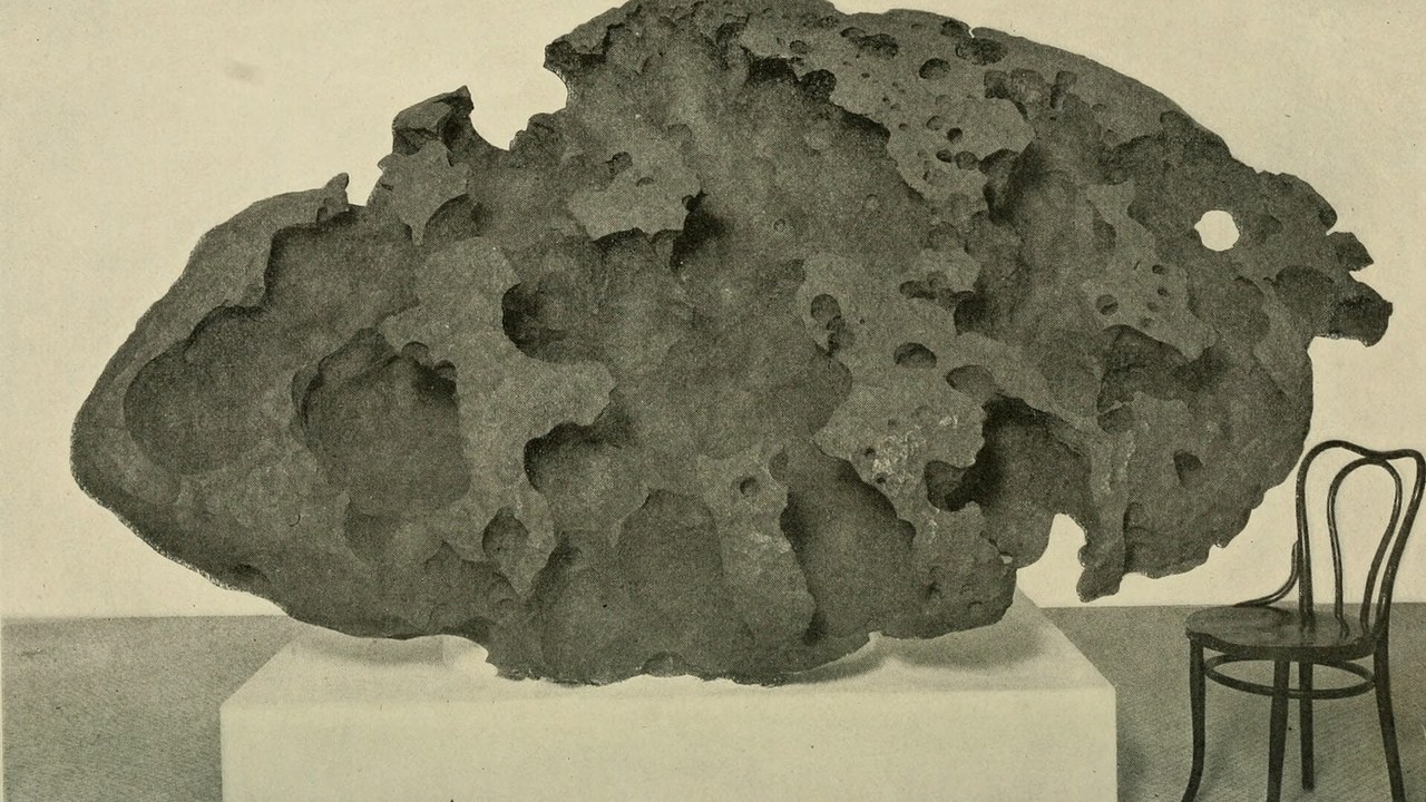 Willamette Meteorite — Image Credit: Internet Archive Book Images - No restrictions/Wiki Commons