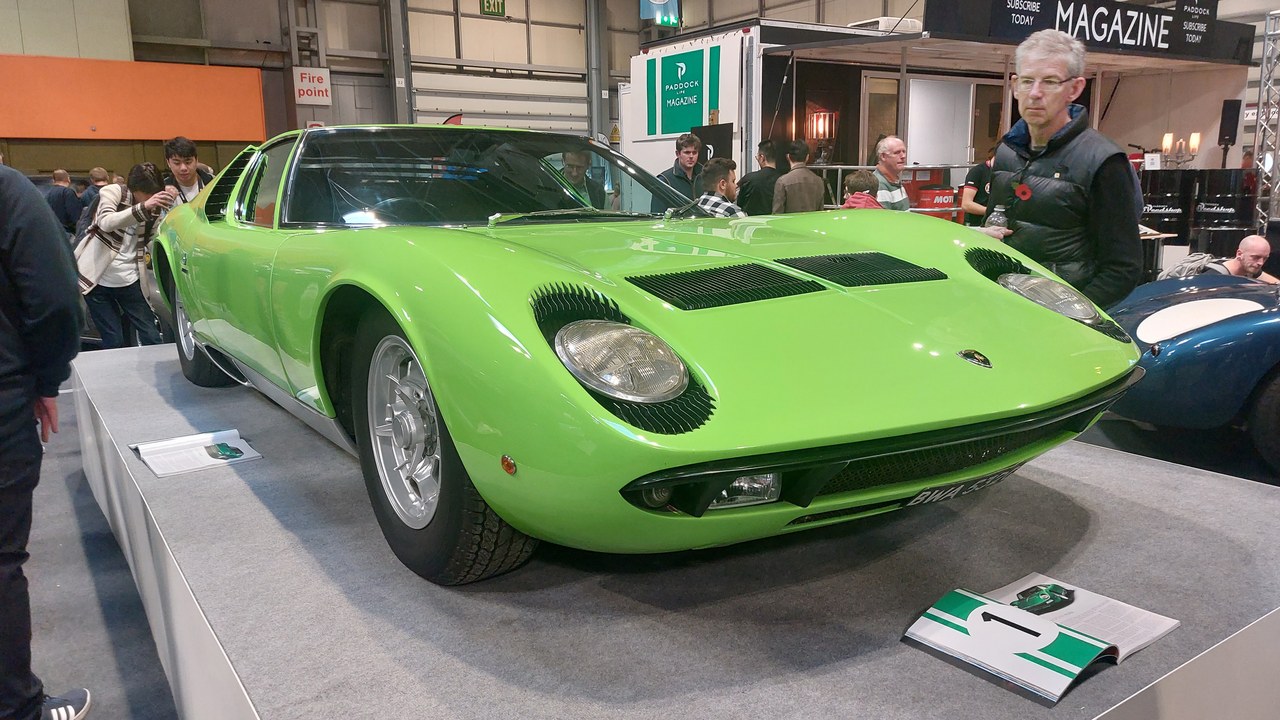 Lamborghini Miura — Image Credit: Kieran White from Manchester, England - CC BY 2.0/Wiki Commons